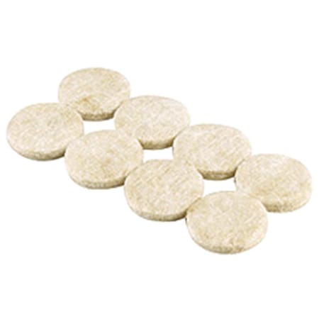 Templeton 20 Count .75 in. Beige Heavy Duty Felt Gard Felt Pads - Beige - 3/4in. TE3543813